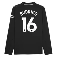 Manchester City Rodrigo 16 Auswärtstrikot 2025-26 Langarm