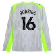 Manchester City Rodrigo 16 Ausweichtrikot 2025-26 Langarm