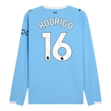 Manchester City Rodrigo 16 Heimtrikot 2025-26 Langarm