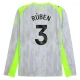Manchester City Rúben 3 Ausweichtrikot 2025-26 Langarm