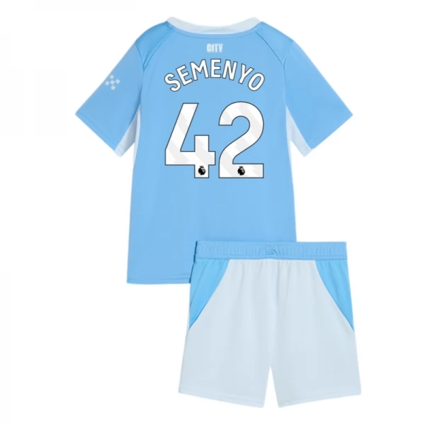 Manchester City Semenyo 42 Heim Trikot Set Kinder 2026-27 Manchester City Semenyo 42 Heim Trikot Set Kinder 2026-27