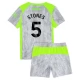 Manchester City Stones 5 Ausweich Trikot Set Kinder 2025-26 Manchester City Stones 5 Ausweich Trikot Set Kinder 2025-26