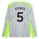 Manchester City Stones 5 Ausweichtrikot 2025-26 Langarm