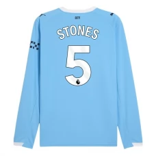 Manchester City Stones 5 Heimtrikot 2025-26 Langarm