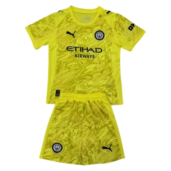 Manchester City Torwart Ausweich Trikot Set Kinder 2025-26 Manchester City Torwart Ausweich Trikot Set Kinder 2025-26