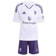 Manchester United Auswärts Trikotsatz Kinder 2025-26