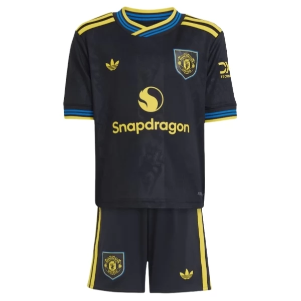Manchester United Ausweich Trikot Set Kinder 2025-26 Manchester United Ausweich Trikot Set Kinder 2025-26