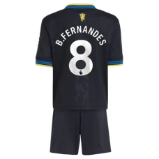 Manchester United B.Fernandes 8 Ausweich Trikot Set Kinder 2025-26 Manchester United B.Fernandes 8 Ausweich Trikot Set Kinder 2025-26