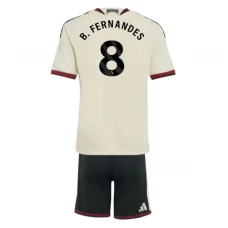 Manchester United B.Fernandes 8 Ausweich Trikot Set Kinder 2026-27