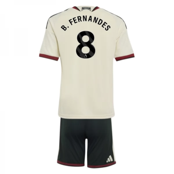 Manchester United B.Fernandes 8 Ausweich Trikot Set Kinder 2026-27 Manchester United B.Fernandes 8 Ausweich Trikot Set Kinder 2026-27