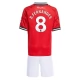 Manchester United B.Fernandes 8 Heim Trikot Set Kinder 2025-26 Manchester United B.Fernandes 8 Heim Trikot Set Kinder 2025-26