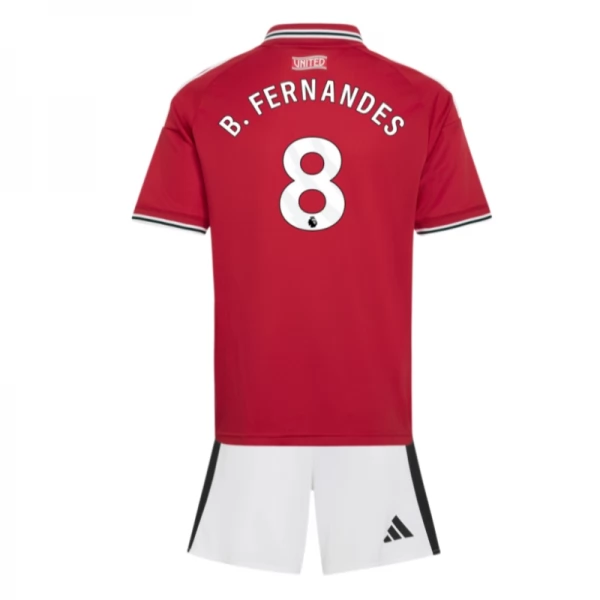 Manchester United B.Fernandes 8 Heim Trikot Set Kinder 2026-27 Manchester United B.Fernandes 8 Heim Trikot Set Kinder 2026-27