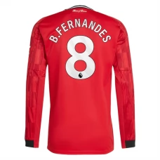 Manchester United B.Fernandes 8 Heimtrikot 2025-26 Langarm