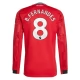 Manchester United B.Fernandes 8 Heimtrikot 2025-26 Langarm
