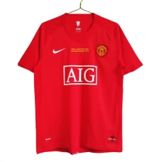 Manchester United Champions League Final Retro Heimtrikot 2007-08