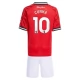 Manchester United Cunha 10 Heim Trikotsatz Kinder 2025-26