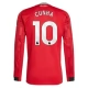 Manchester United Cunha 10 Heimtrikot 2025-26 Langarm