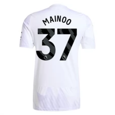 Manchester United Mainoo 37 Auswärtstrikot 2025-26