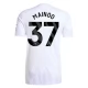 Manchester United Mainoo 37 Auswärtstrikot 2025-26