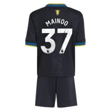 Manchester United Mainoo 37 Ausweich Trikot Set Kinder 2025-26 Manchester United Mainoo 37 Ausweich Trikot Set Kinder 2025-26