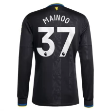 Manchester United Mainoo 37 Ausweichtrikot 2025-26 Langarm