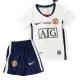 Manchester United Retro Auswärts Trikot Set Kinder 2008-09 Manchester United Retro Auswärts Trikot Set Kinder 2008-09