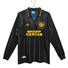 Manchester United Retro Auswärtstrikot 1993-94 Langarm