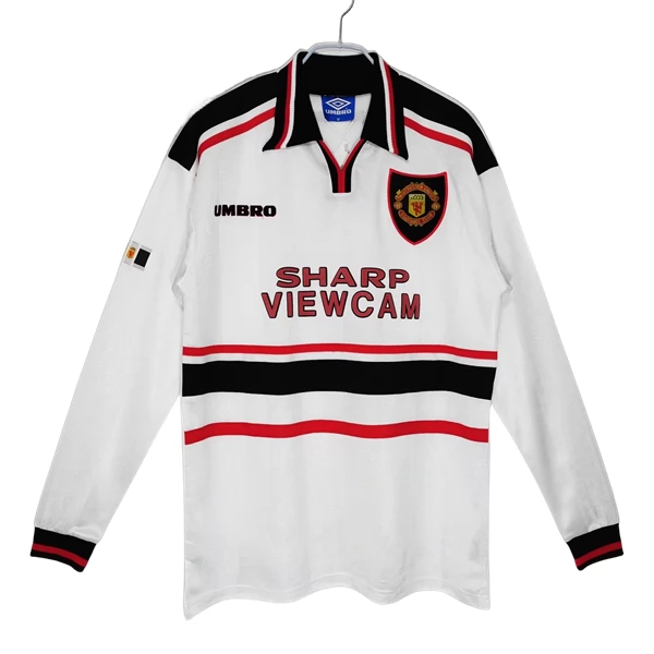 Manchester United Retro Auswärtstrikot 1998-99 Langarm Manchester United Retro Auswärtstrikot 1998-99 Langarm