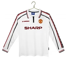 Manchester United Retro Auswärtstrikot 1998-99 Langarm