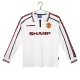 Manchester United Retro Auswärtstrikot 1998-99 Langarm