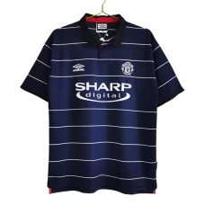 Manchester United Retro Auswärtstrikot 1999-00