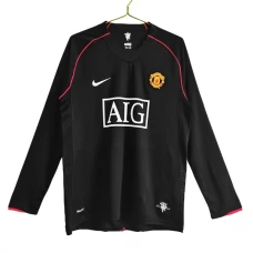 Manchester United Retro Auswärtstrikot 2007-08 Langarm