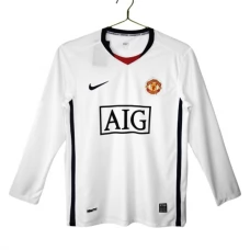 Manchester United Retro Auswärtstrikot 2008-09 Langarm