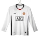Manchester United Retro Auswärtstrikot 2008-09 Langarm