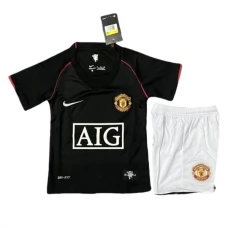 Manchester United Retro Ausweich Trikot Set Kinder 2007-08 Manchester United Retro Ausweich Trikot Set Kinder 2007-08