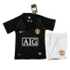 Manchester United Retro Ausweich Trikot Set Kinder 2007-08 Manchester United Retro Ausweich Trikot Set Kinder 2007-08
