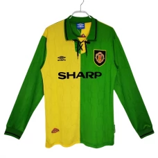 Manchester United Retro Ausweichtrikot 1992-94 Langarm