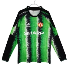 Manchester United Retro Heimtrikot 1990-91 Langarm Manchester United Retro Heimtrikot 1990-91 Langarm