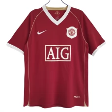 Manchester United Retro Heimtrikot 2006-07