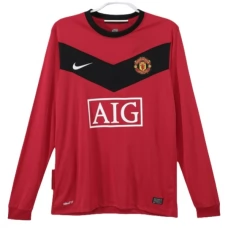 Manchester United Retro Heimtrikot 2009-10 Langarm