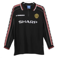 Manchester United Retro Sonder Heimtrikot 1998-99 Langarm