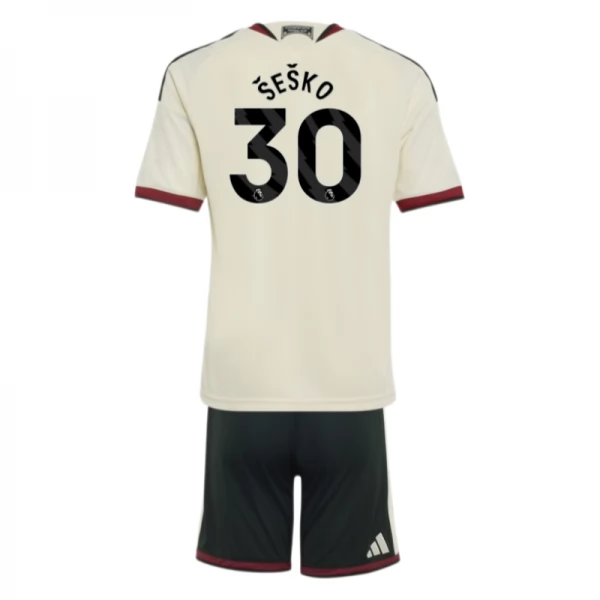 Manchester United Šeško 30 Ausweich Trikot Set Kinder 2026-27 Manchester United Šeško 30 Ausweich Trikot Set Kinder 2026-27
