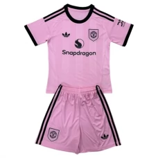 Manchester United Torwart Heim Trikot Set Kinder 2025-26 Manchester United Torwart Heim Trikot Set Kinder 2025-26