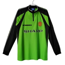 Manchester United Torwart Retro Heimtrikot 1998-99 Langarm Manchester United Torwart Retro Heimtrikot 1998-99 Langarm