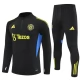 Manchester United Trainingsanzug 2025-26 - 1-4 Zip Schwarz
