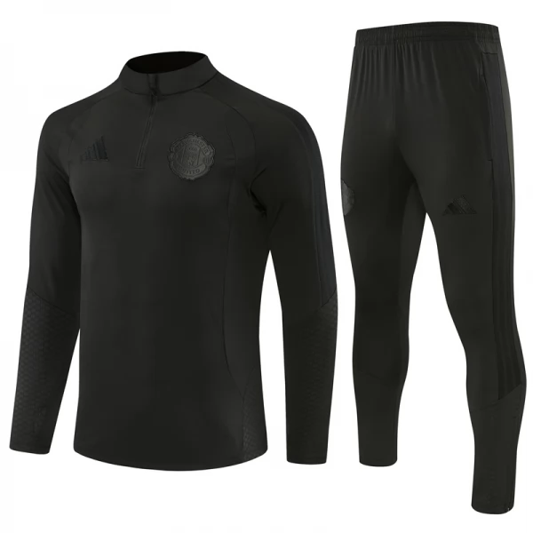 Manchester United Trainingsanzug 2026-27 - 1-4 Zip Schwarz Manchester United Trainingsanzug 2026-27 - 1-4 Zip Schwarz