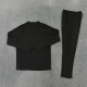 Manchester United Trainingsanzug 2026-27 - 1-4 Zip Schwarz