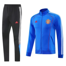 Manchester United Trainingsjacke + Hose 2025-26 - Blau