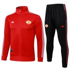 Manchester United Trainingsjacke + Hose 2025-26 - Rot