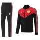 Manchester United Trainingsjacke + Hose 2025-26 - Schwarz